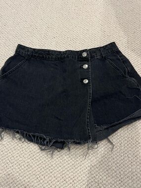 Zara wrap denim skort